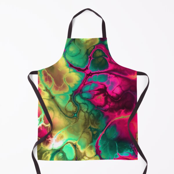 Aperçu de l'œuvre Motif coloré d'art fluide abstrait créée et vendue par CreativeMagi.