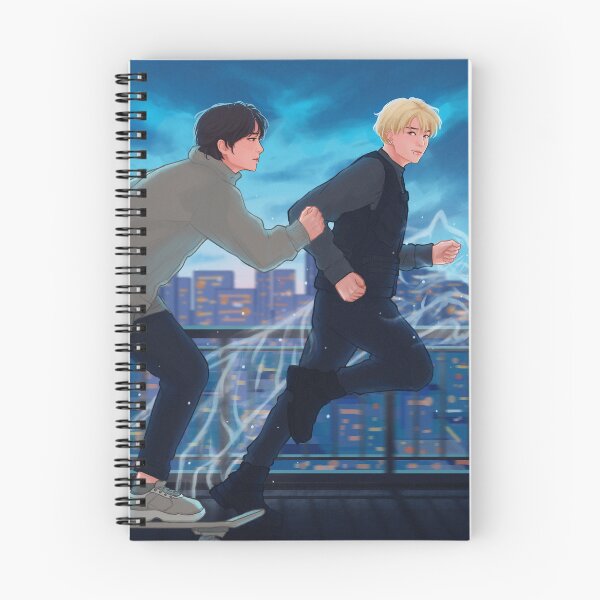 Item preview, Taekook Fanart - Night Run designed and sold by viioletbloom.