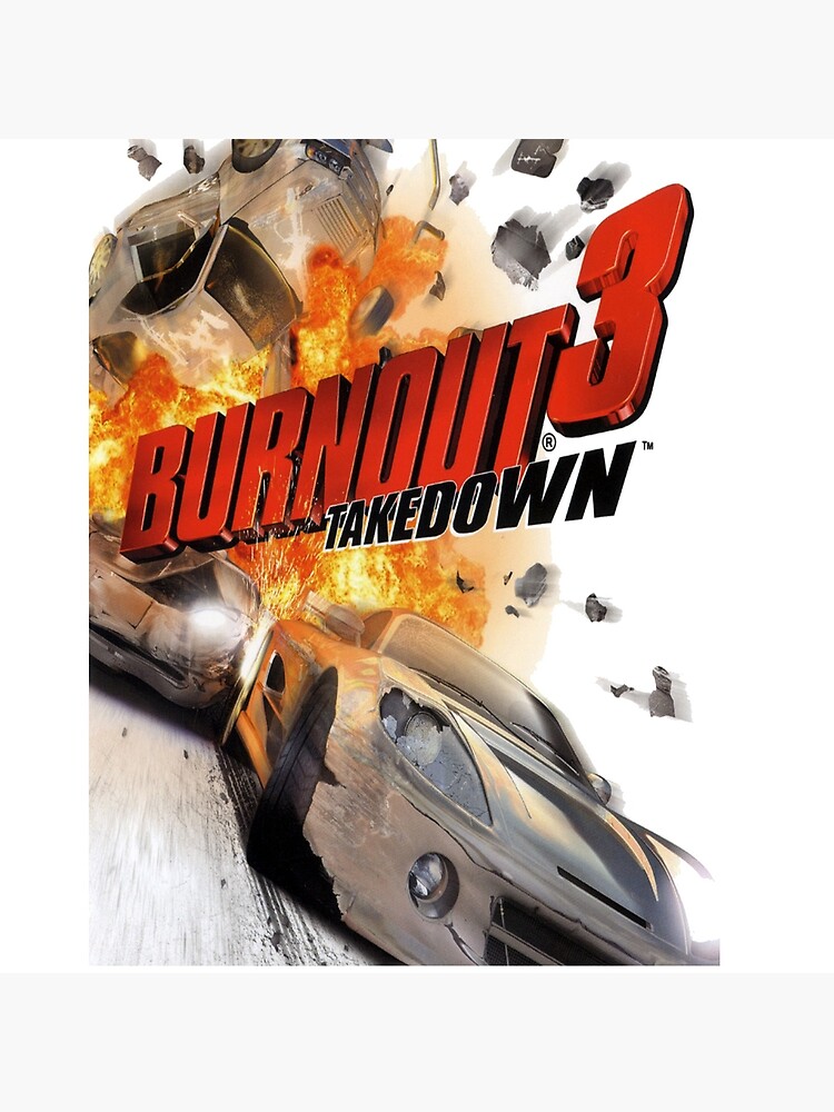 ~MANUAL ONLY~BIN372~~XBOX~ Burnout 3 Takedown