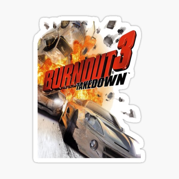 Vista previa del artículo con la obra «Burnout 3 Takedown PS2 / XBOX», diseñado y vendido por LadiesMan127.