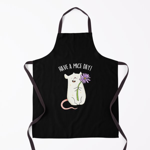 Item preview, Have A Mice Day Funny Mouse Puns (Dark BG) designed and sold by punnybone.