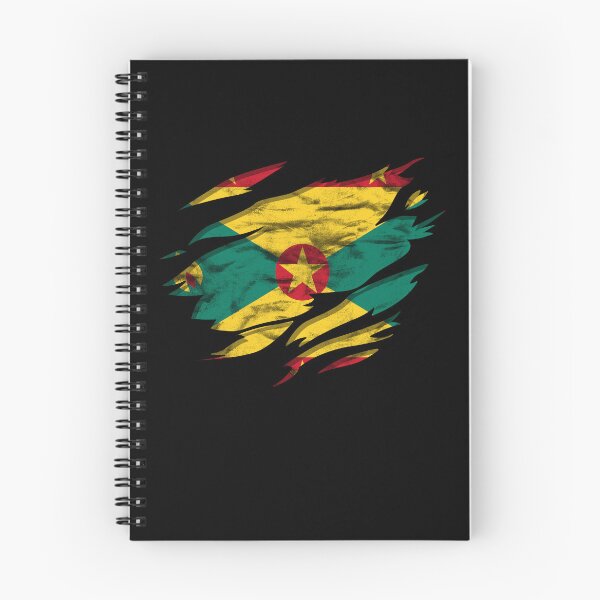 Item preview, Ripped Rip Open Grenada Flag Palm designed and sold by rafaeltto.