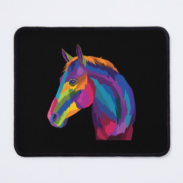 Item preview, Colorful Horse Pop Artwork designed and sold by HONEYSHOP-CA.