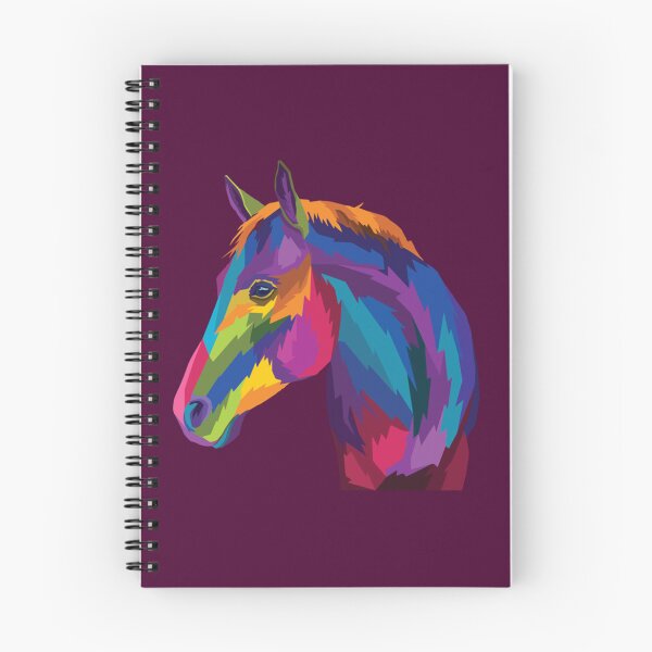 Item preview, Colorful Horse Pop Artwork   designed and sold by HONEYSHOP-CA.