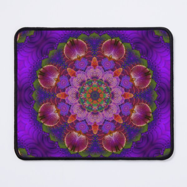 Item preview, Fractal Mandala DF12.31.2021B2 designed and sold by Mandala Magic by OM.