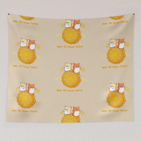 Item preview, Hamster | Hamster Lover - Happy Mid Autumn Festival designed and sold by FennyWijayaMomo.