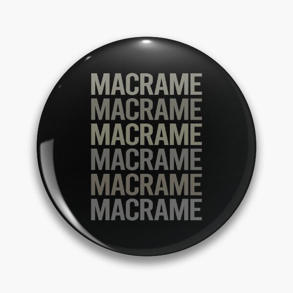 Item preview, Gray Text Art Macrame designed and sold by StoreCalamity.