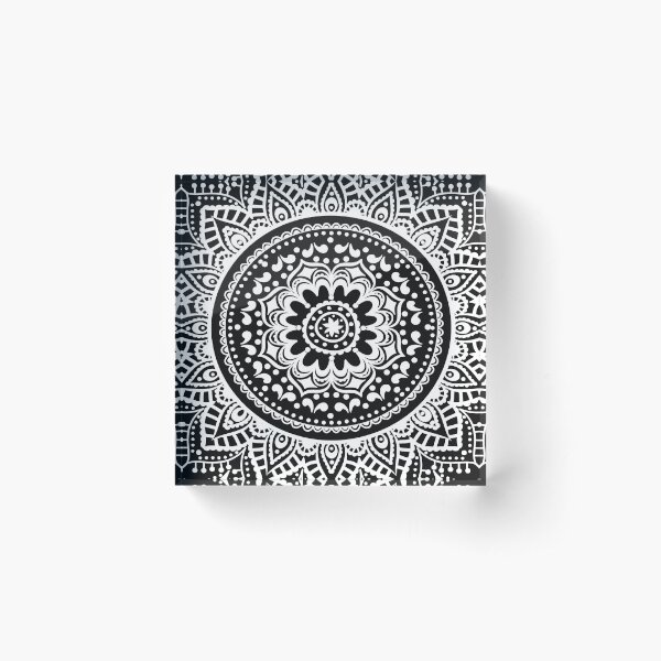 Item preview, Black and White Mandala designed and sold by haroulita.