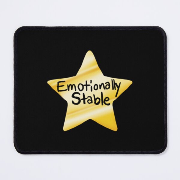 Item preview, Emotionally Stable Gold Star designed and sold by HONEYSHOP-CA.