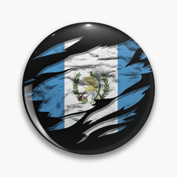 Item preview, Ripped Rip Open Guatemala Flag Palm designed and sold by rafaeltto.