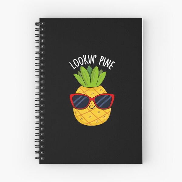 Item preview, Looking Pine Funny Pineapple Puns (Dark BG) designed and sold by punnybone.