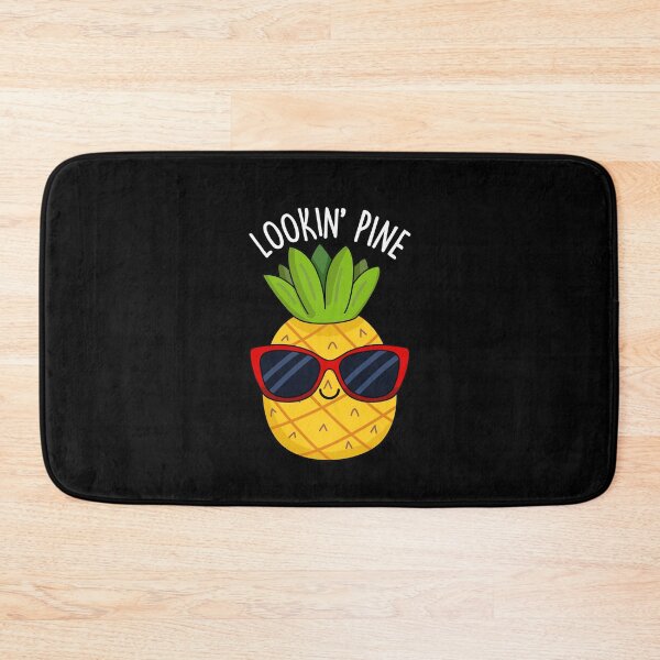 Item preview, Looking Pine Funny Pineapple Puns (Dark BG) designed and sold by punnybone.