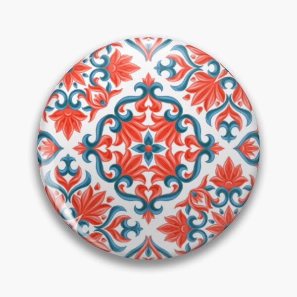 Item preview, Mosaic Ceramic Red Pattern designed and sold by CreativeMagi.