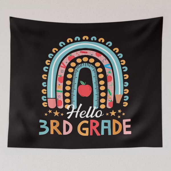 Item preview, Hello 3rd Grade Teacher designed and sold by phamso99999.