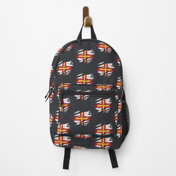 Item preview, Ripped Rip Open Guernsey Flag Palm designed and sold by rafaeltto.