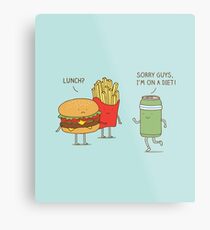 Diet Soda Metal Print