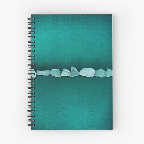 Item preview, Beach Glass Seafoam on Grungy Teal designed and sold by Beachy.