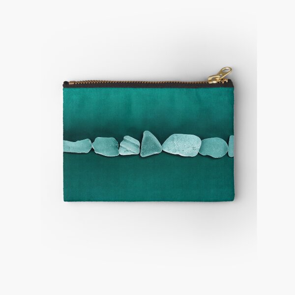 Item preview, Beach Glass Seafoam on Grungy Teal designed and sold by Beachy.