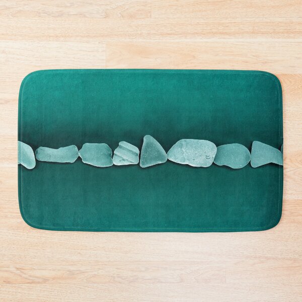 Item preview, Beach Glass Seafoam on Grungy Teal designed and sold by Beachy.