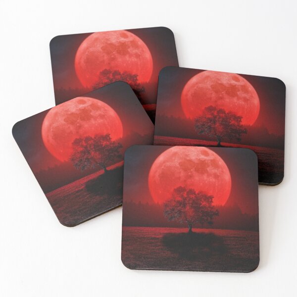 Item preview, red moon designed and sold by Molchyn.
