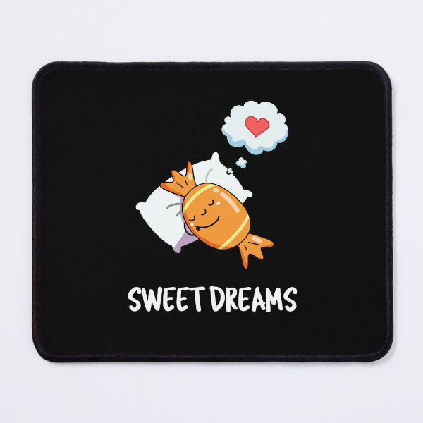 Item preview, Sweet Dreams Funny Candy Puns (Dark BG) designed and sold by punnybone.