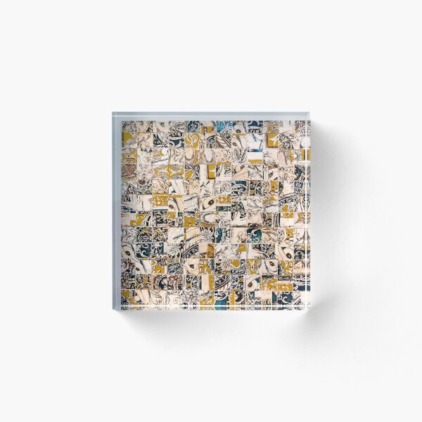 Item preview, Brownish Marble Mosaic designed and sold by CreativeMagi.