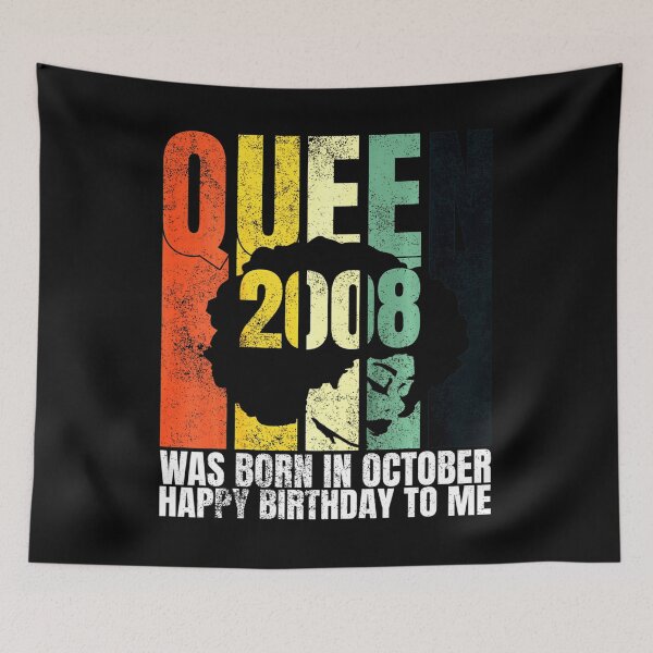 Item preview, Kids Queen Was Born In October 2008 Libra Bday Gift Birthday designed and sold by BargerStore.