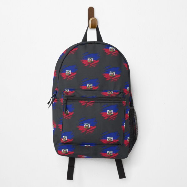 Item preview, Ripped Rip Open Haiti  Flag Palm designed and sold by rafaeltto.