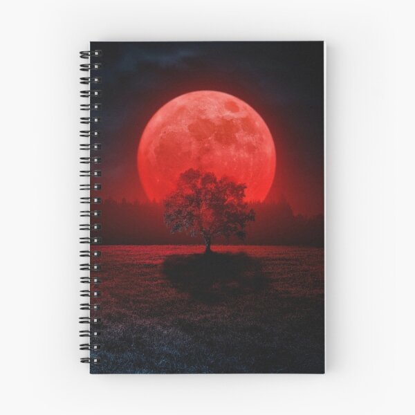 Item preview, red moon designed and sold by Molchyn.