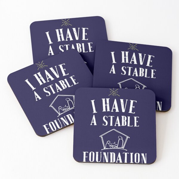 Item preview, I Have A Stable Foundation Christian   designed and sold by HONEYSHOP-CA.