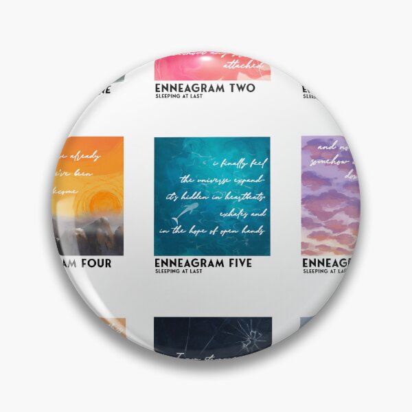 Item preview, Sleeping At Last Enneagram 1 - 9 Collection Atlas designed and sold by Jodiecreates.