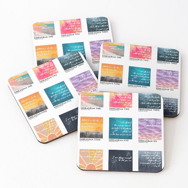 Item preview, Sleeping At Last Enneagram 1 - 9 Collection Atlas designed and sold by Jodiecreates.