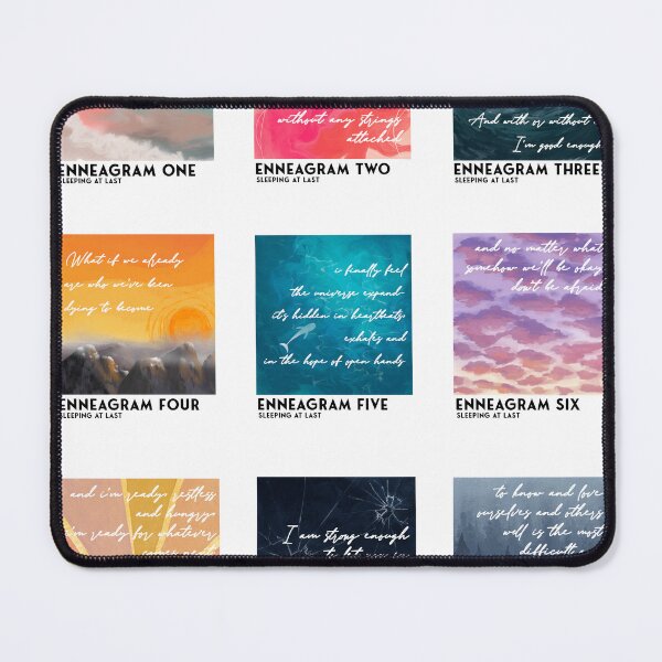Item preview, Sleeping At Last Enneagram 1 - 9 Collection Atlas designed and sold by Jodiecreates.