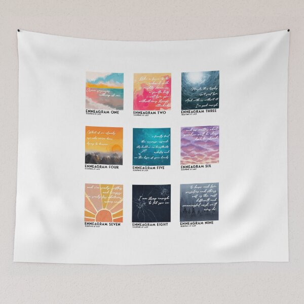 Item preview, Sleeping At Last Enneagram 1 - 9 Collection Atlas designed and sold by Jodiecreates.