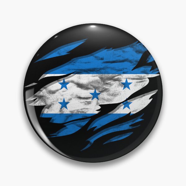 Item preview,  Ripped Rip Open Honduras  Flag Palm designed and sold by rafaeltto.