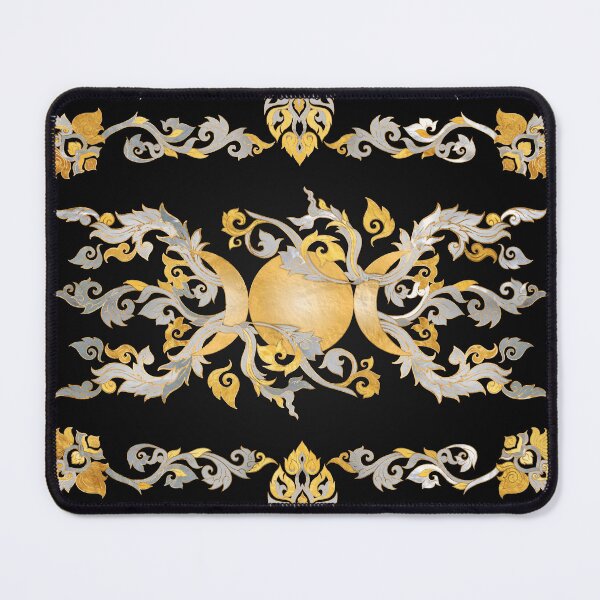 Item preview, Triple Moon - Triple Goddess Pearl and Gold designed and sold by k9printart.