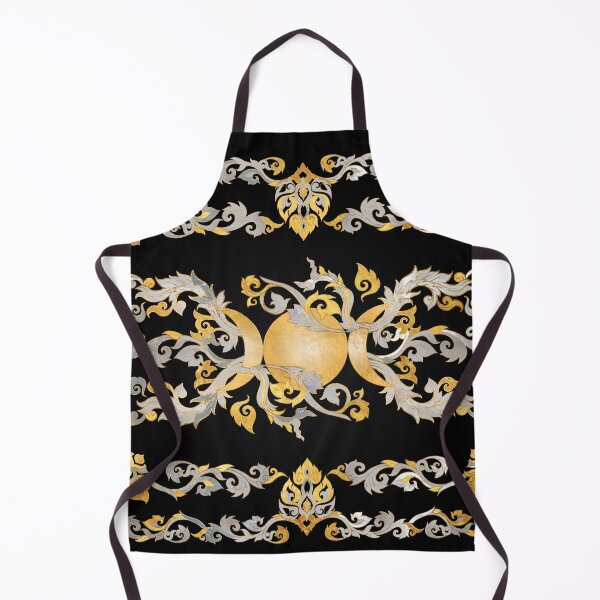 Item preview, Triple Moon - Triple Goddess Pearl and Gold designed and sold by k9printart.