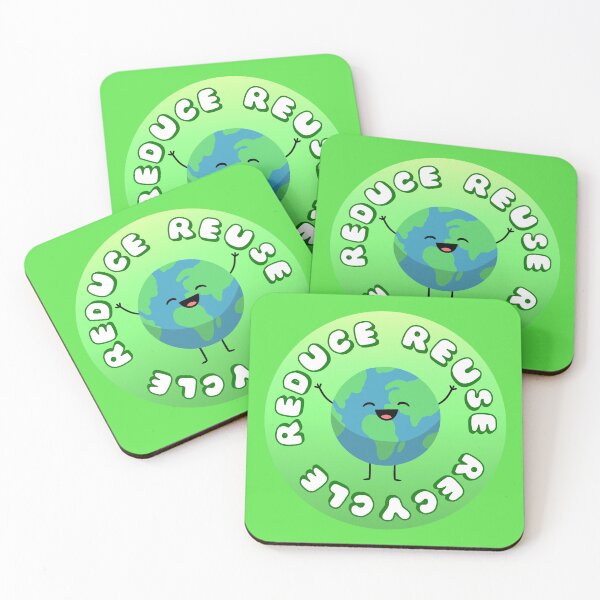 Item preview, Reduce Reuse Recycle Earth designed and sold by everything4eva.