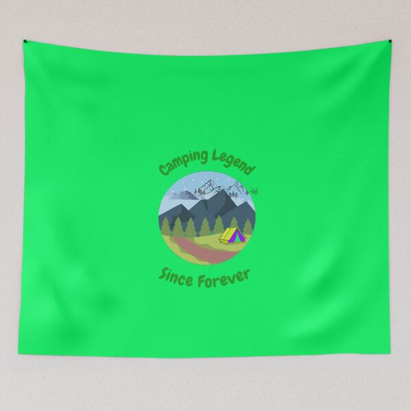 Item preview, Camping Legend Since Forver designed and sold by Echo Aesthetics.