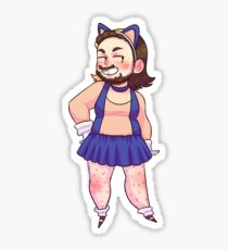 senic arnold Sticker