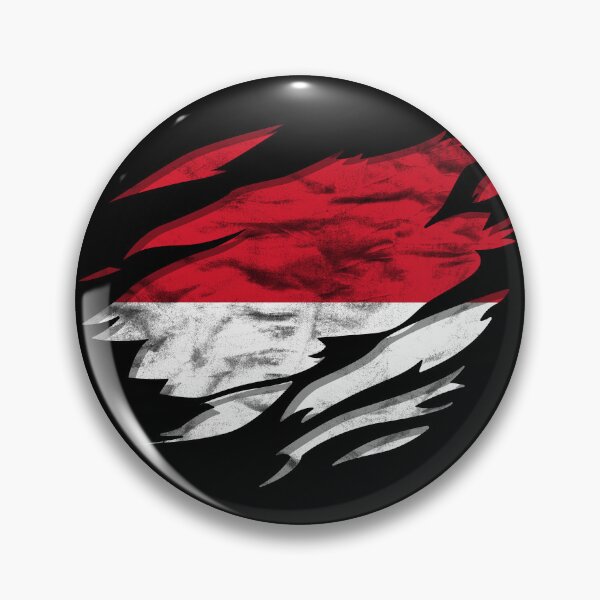 Artikelvorschau, Ripped Rip Open Indonesia Flag Palm entworfen und verkauft von rafaeltto.