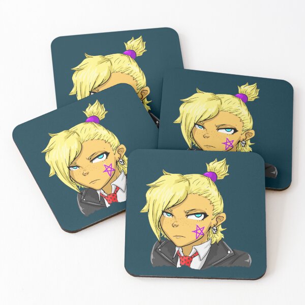 Item preview, ace attorney, phoenix wright, miles edgeworth, anime, anime girl, clown girl, geiru toneido, clussy,  designed and sold by Maystorm.