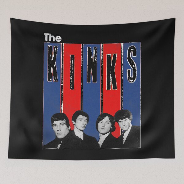 Aperçu de l'œuvre Graphic Rock The Kinks Band Membres principaux créée et vendue par MelodyReed1.