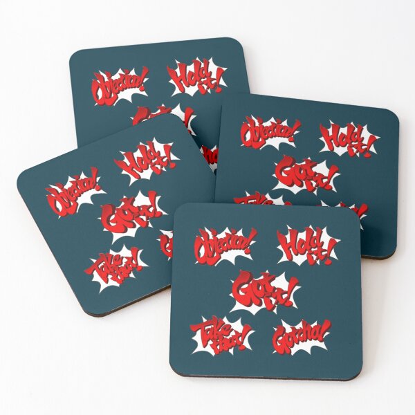 Item preview, Ace Attorney Speech Bubbles   designed and sold by Maystorm.