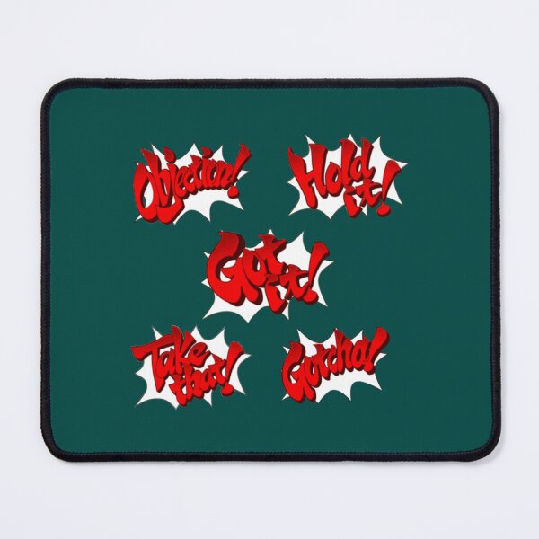 Item preview, Ace Attorney Speech Bubbles   designed and sold by Maystorm.