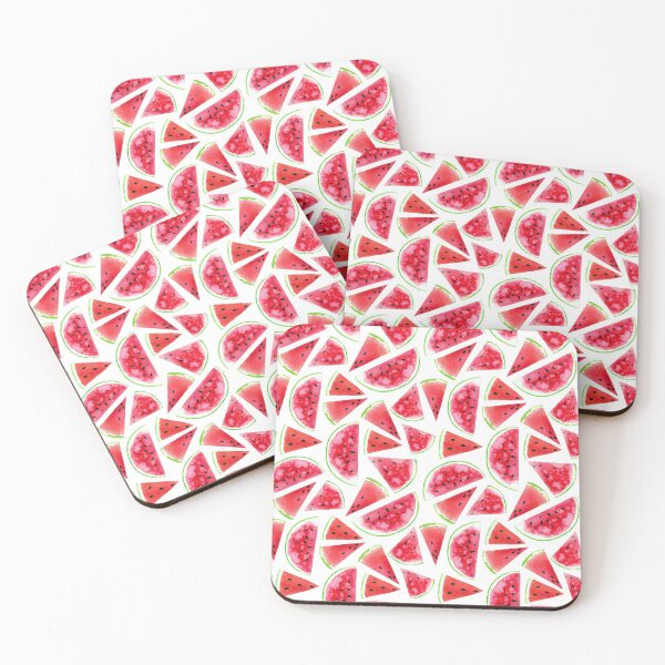 Item preview, Watercolor watermelon slices  designed and sold by Lia Midstream.