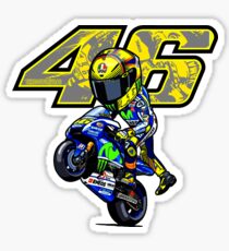 Valentino Rossi Vector: Stickers | Redbubble