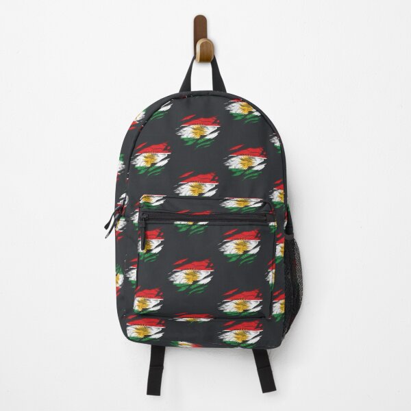 Item preview, Ripped Rip Open Iraqi Kurdistan Flag Palm designed and sold by rafaeltto.
