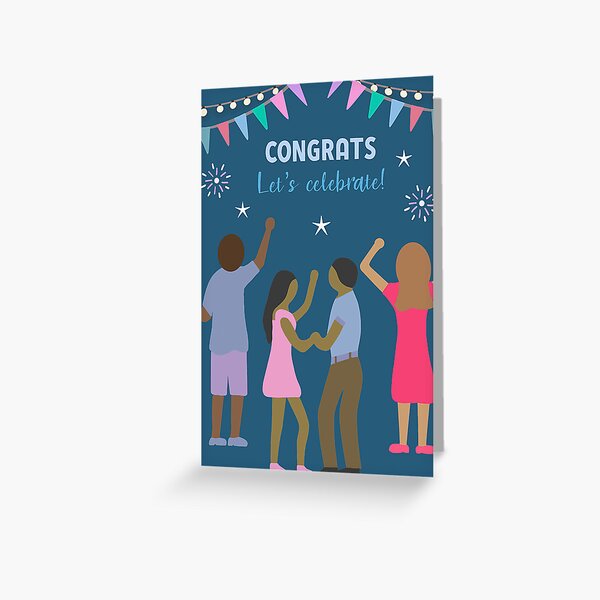 Celebration Party Greeting Card
