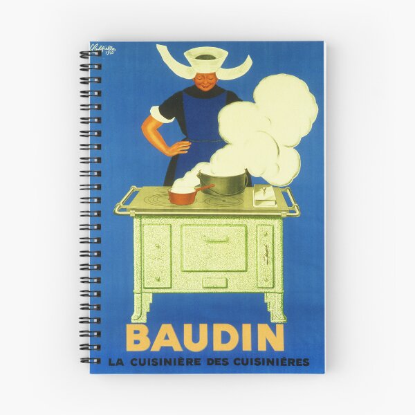 Item preview, BAUDIN The Stove for the Cooks 1933 Vintage France Art Deco Poster by Leonetto Cappiello designed and sold by retroposters.